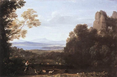 Landschap met Apollo en Mercurius
